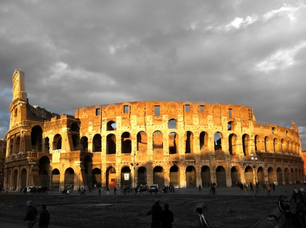 Colosseum on April 21, 2012 - Rome's Birthday