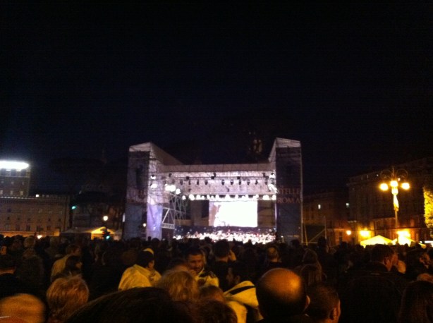 Concert, evening April 21, 2012 featuring Ennio Morricone