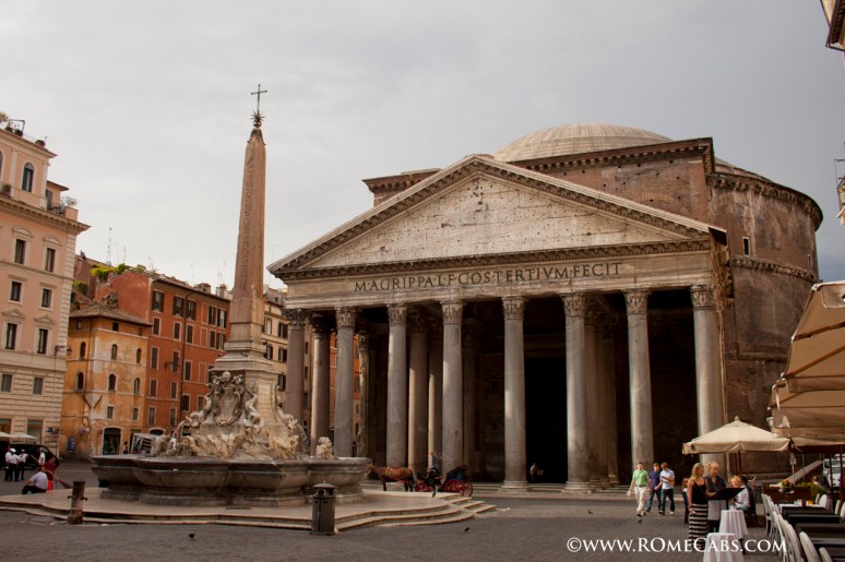 The Pantheon - Rome in A Day Tour with RomeCabs
