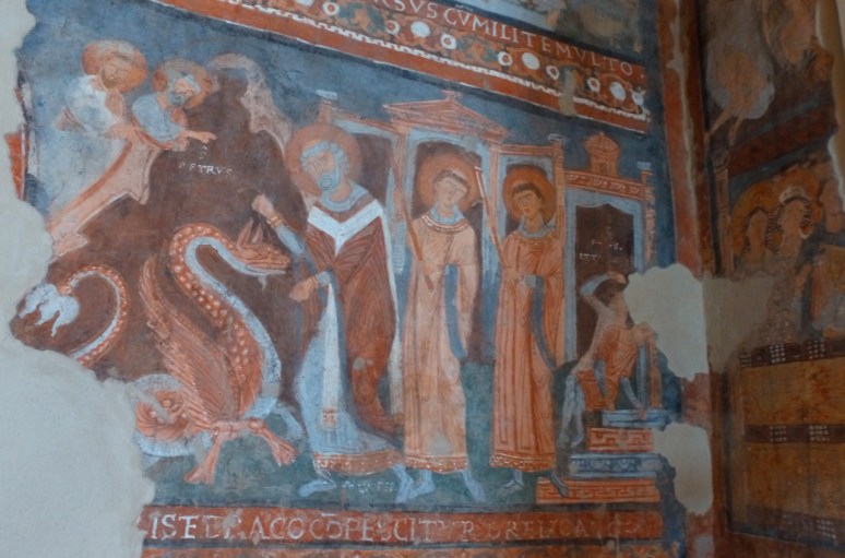 Sanctuary of Ceri Frescoes RomeCabs Countryside Tour Civitavecchia
