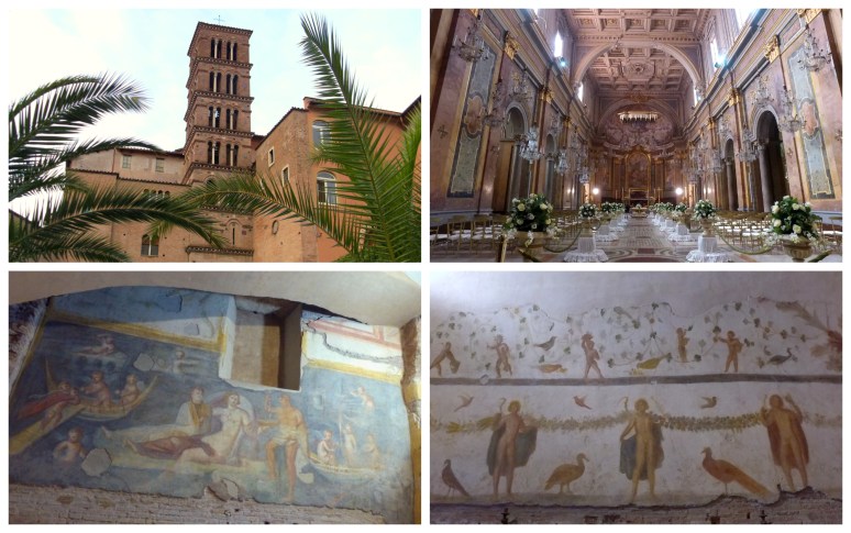 Basilica of Santi Giovanni e Paolo and Case Romane with RomeCabs