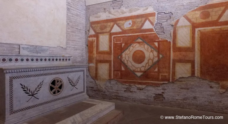 Case Romane del Celio - Room of the Faux Marble