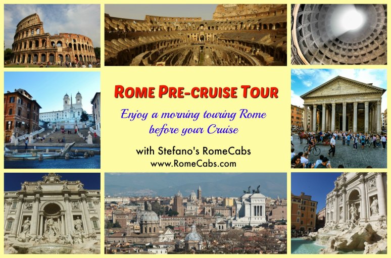 ROME PRE CRUISE TOUR with Stefano's RomeCabs
