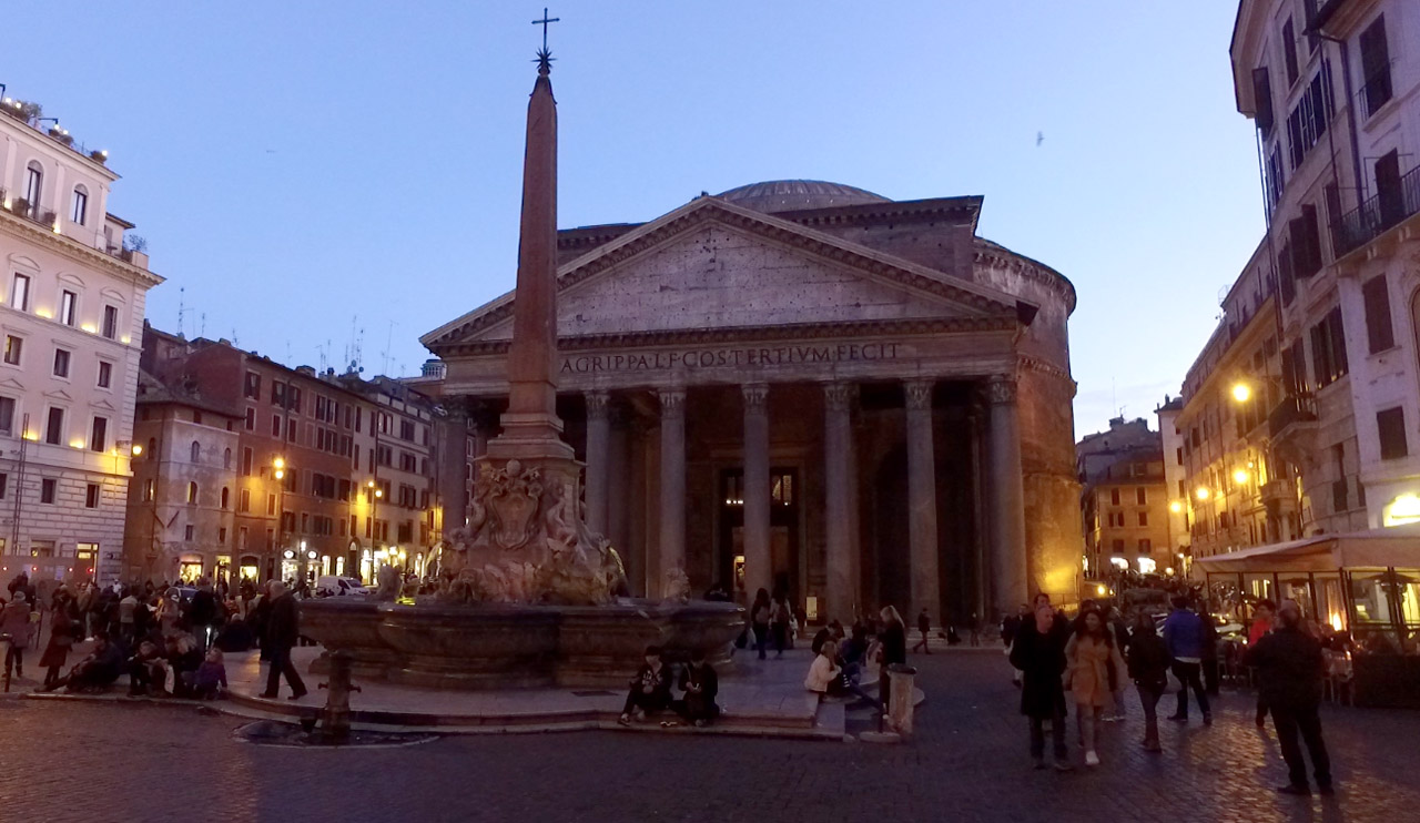 Rome at Night Tour - PANTHEON  (RomeCabs Rome Tours)