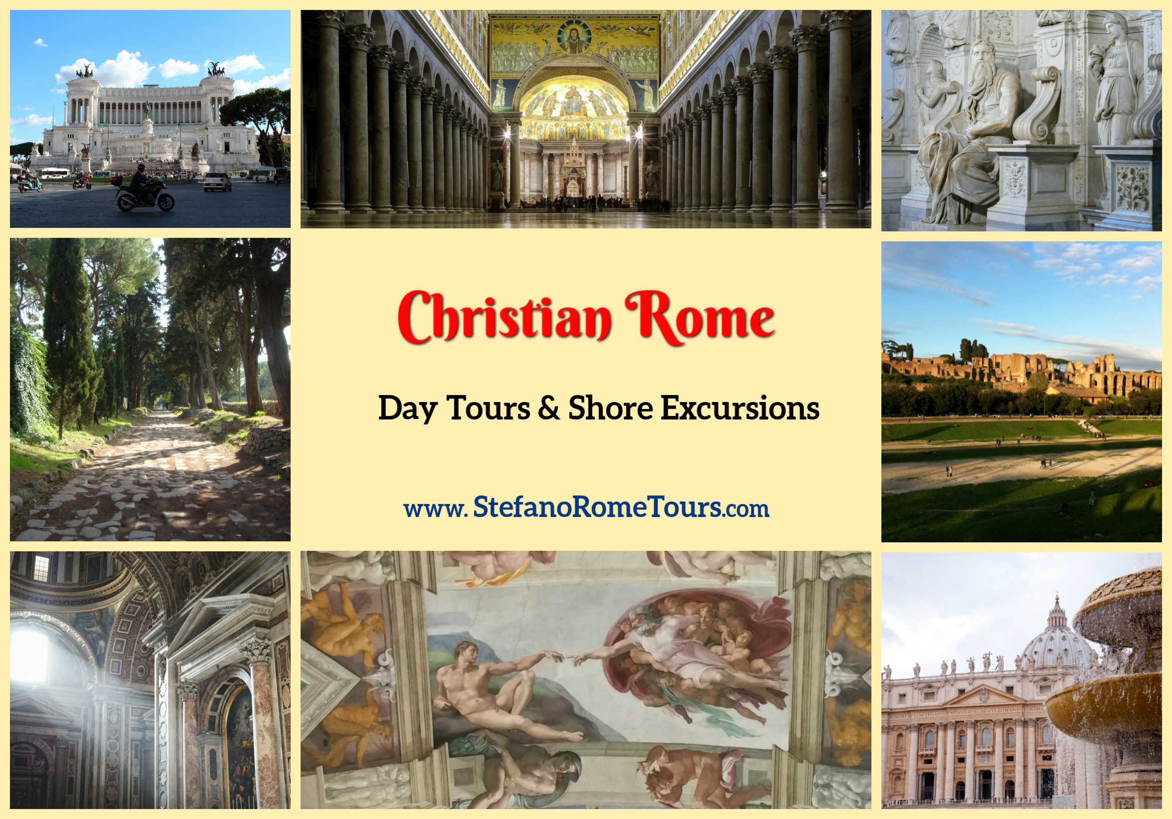 TOP 10 Rome Tours, Shore Excursions (with Photos, Videos) - CHRISTIAN ROME