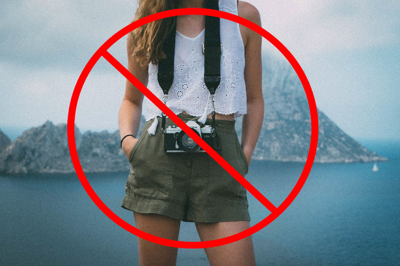 What NOT to wear at Vatican? NO SHORTS NO TANK TOPS