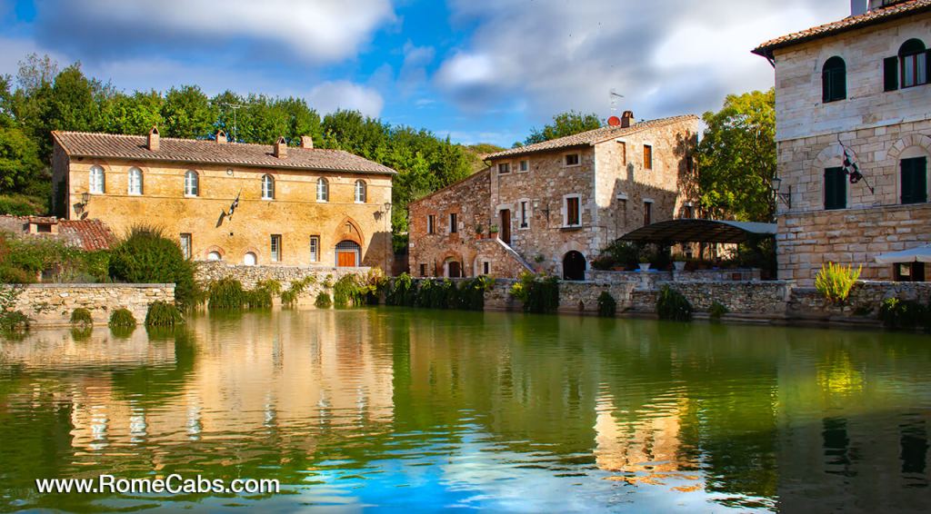 Val d'Orcia Bagno Vignoni Private Tuscany Tours from Rome in limo tours