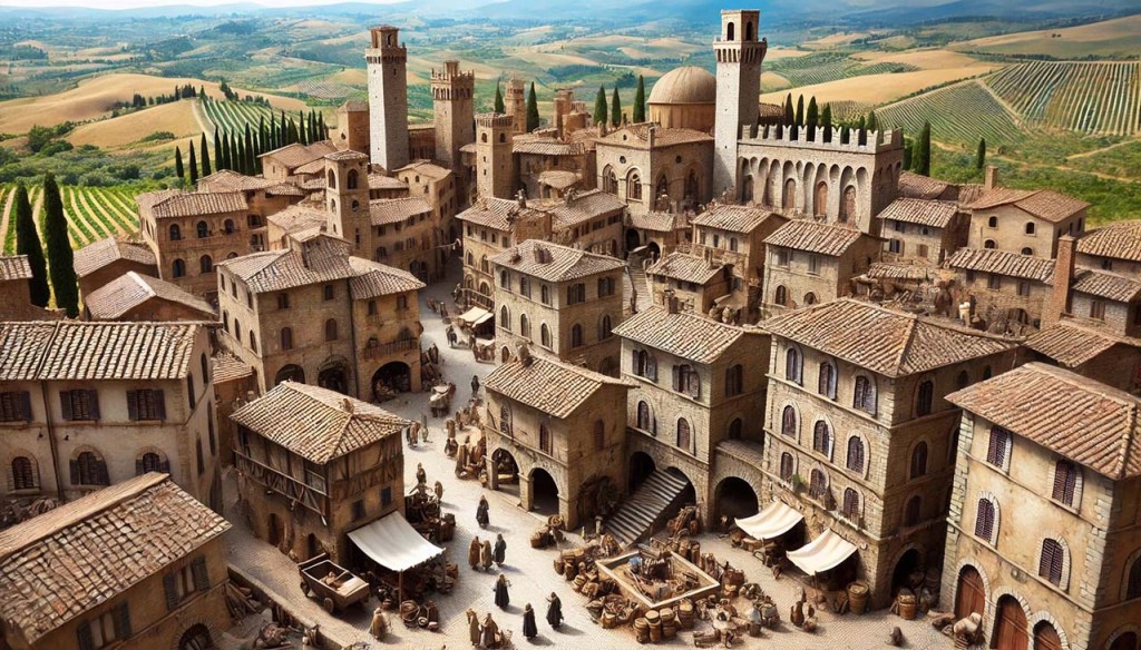 A Day in a Medieval Village in Italy Life in the 1200 to 1300s